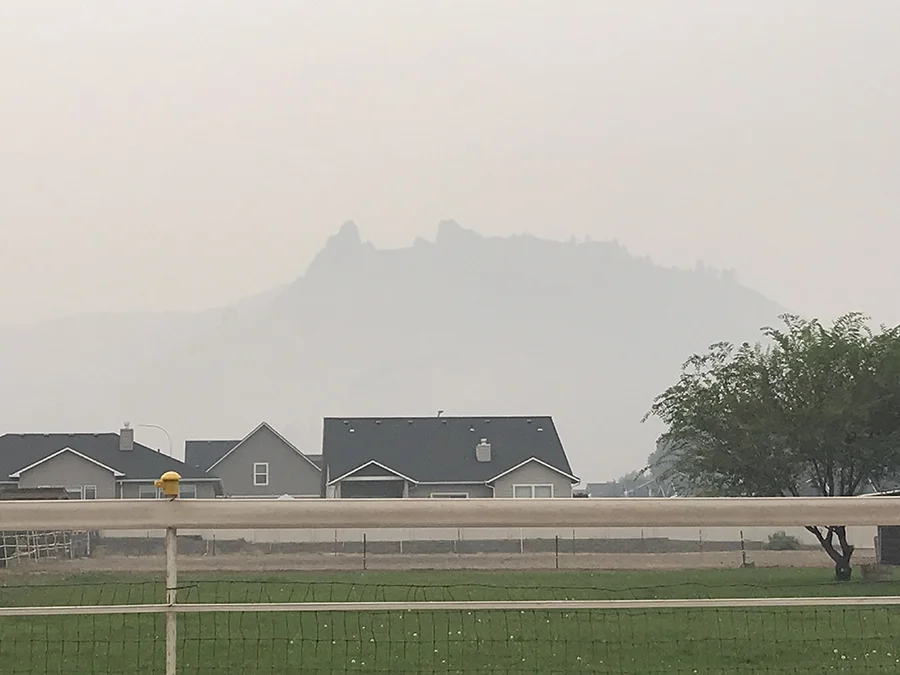 Wenatchee Smoke . Steve Maher Photo Copy