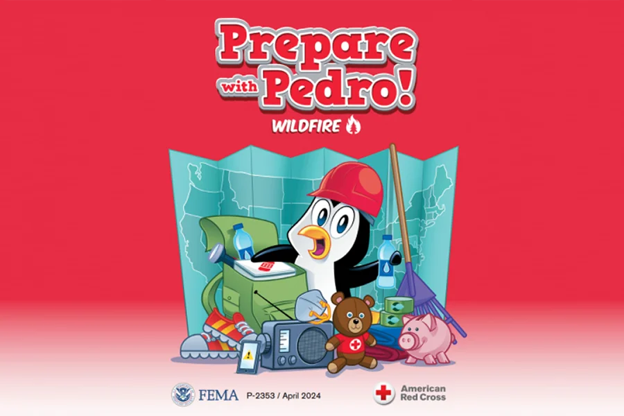 Prepare With Pedro Wildfire Storybook Cover Copy